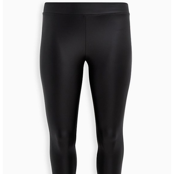 Torrid Faux Leather Leggings - Picture 4 of 5
